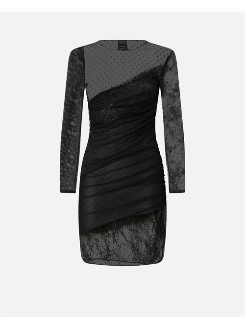 Abito in pizzo effetto patchwork PINKO | 105714A2T5/Z99
